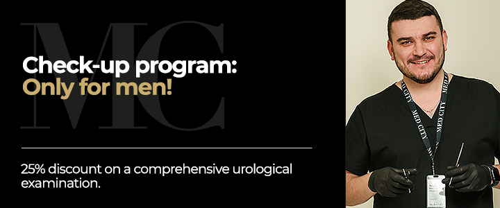 "Check up" program for men!