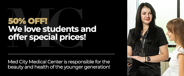 50% off student discount! 