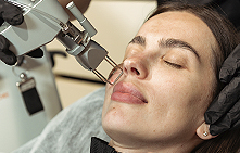 Fractional laser facial rejuvenation with a discount