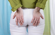 Кровь в заднем проходе