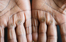 Мозоль на пальце руки